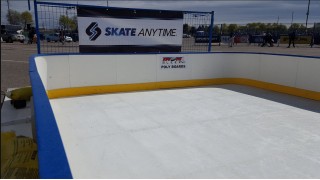 Synthetic Ice to skate anytime..anywhere!